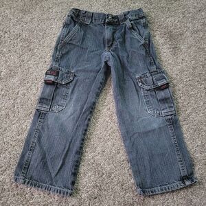 Boy's Blue Cargo Jeans